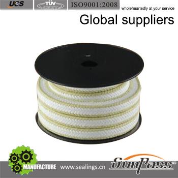 Gland Packing Material Valve Steam Seal PTFE Kevlar Aramid Fiber Corner Gland Packing